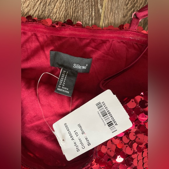 Red Sequin Dress - Picture 2 of 8